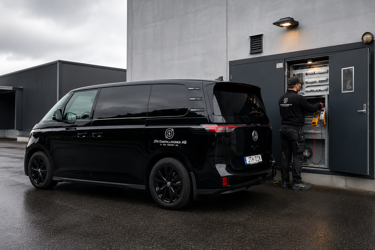 Service och underhåll av elinstallation